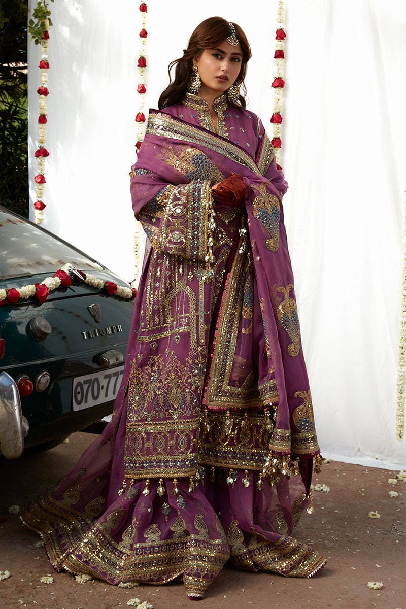 Mohsin Naveed Ranjha – MNR – JIGRI – ZWU23-23 – Mauve - Riwayat-e-khas