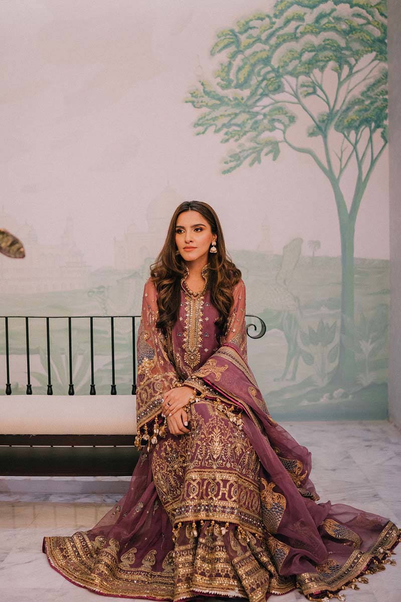 Mohsin Naveed Ranjha – MNR – JIGRI – ZWU23-23 – Mauve - Riwayat-e-khas