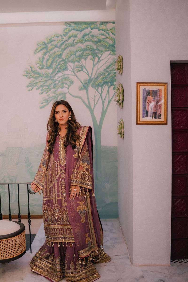 Mohsin Naveed Ranjha – MNR – JIGRI – ZWU23-23 – Mauve - Riwayat-e-khas