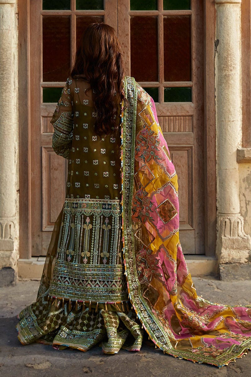 Mohsin Naveed Ranjha – MNR – VIRAAS – ZWU23-18 – Moss Green - Riwayat-e-khas