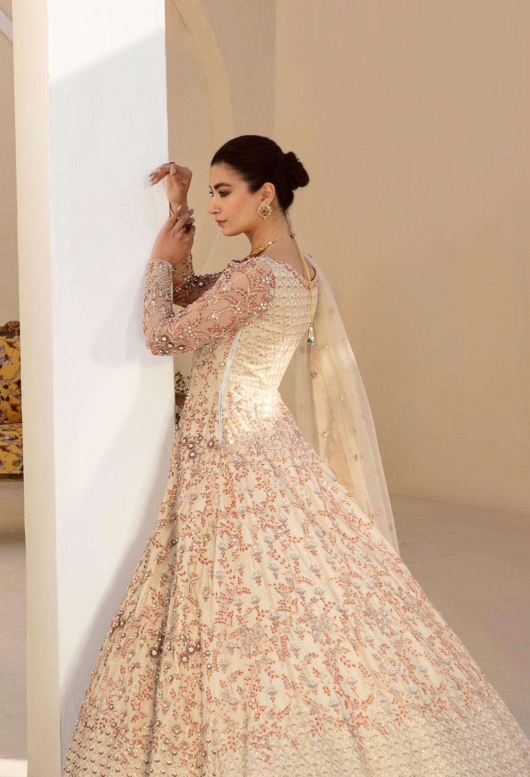 AKBAR ASLAM SELENE U-1463 FORMAL COLLECTION STITCHED - Riwayat-e-khas