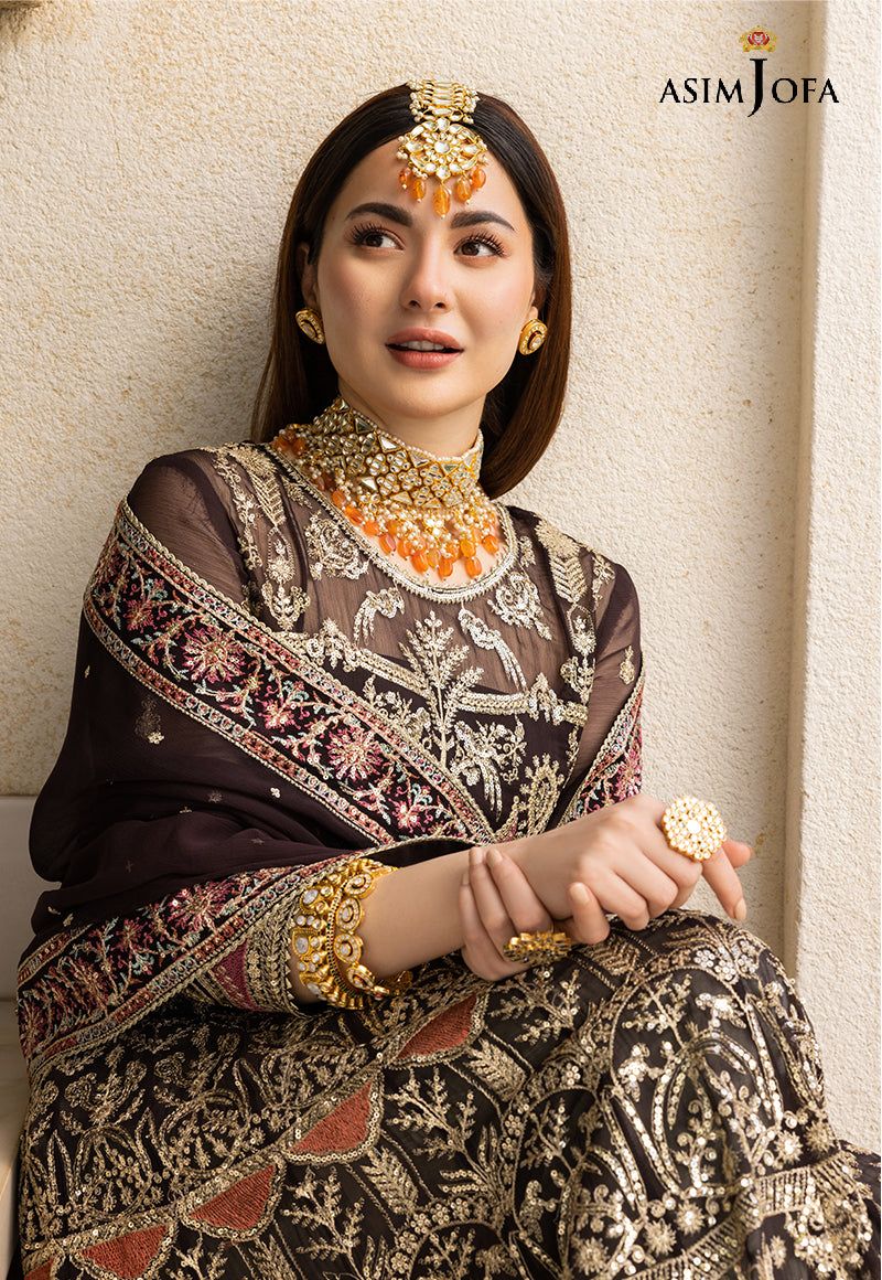 ASIM JOFA LUXUR PRET AJHJ-16 STITCHED - Riwayat-e-khas