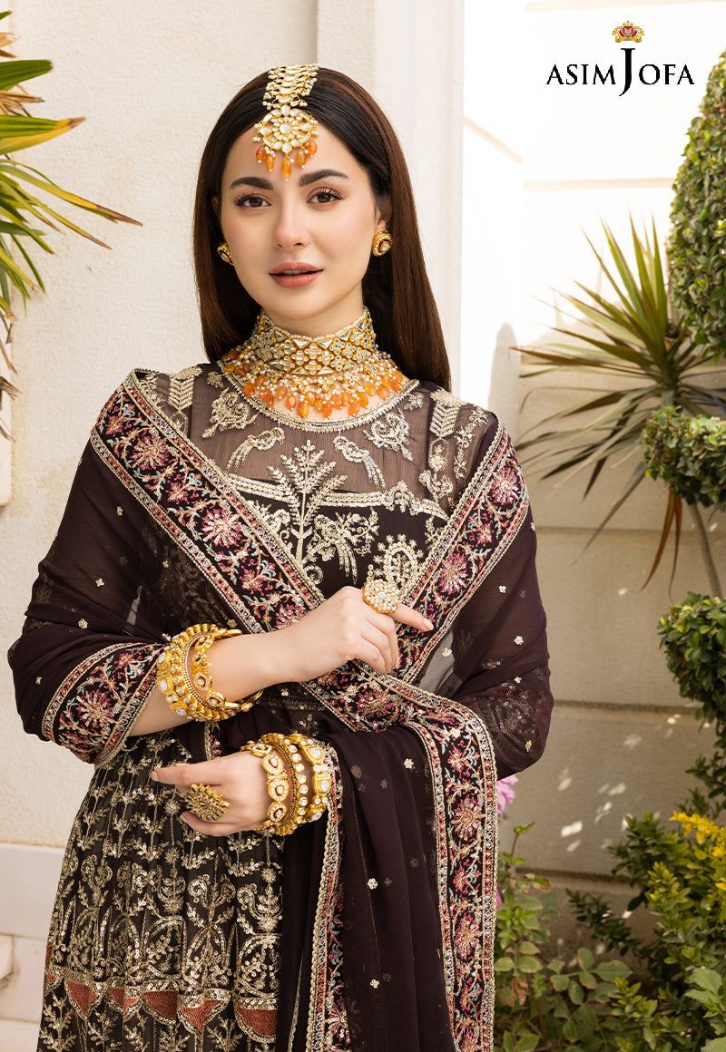 ASIM JOFA LUXUR PRET AJHJ-16 STITCHED - Riwayat-e-khas