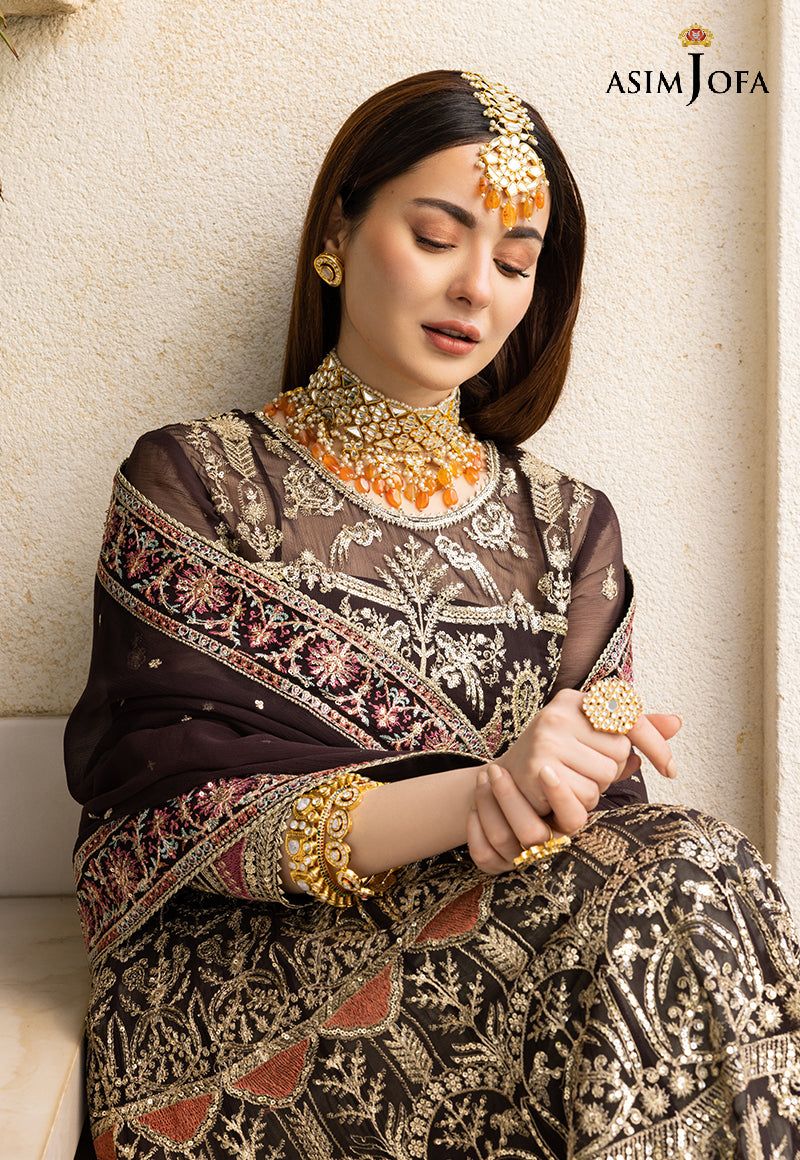 ASIM JOFA LUXUR PRET AJHJ-16 STITCHED - Riwayat-e-khas
