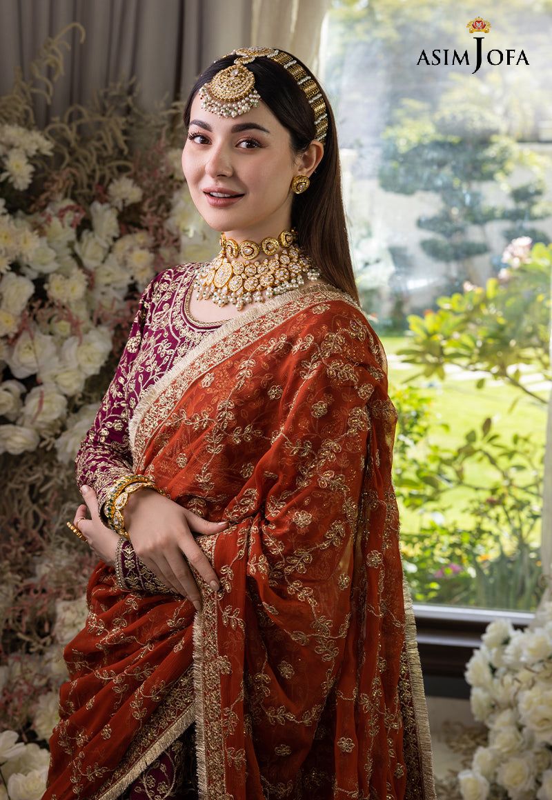 ASIM JOFA LUXUR PRET AJHJ-17 STITCHED - Riwayat-e-khas