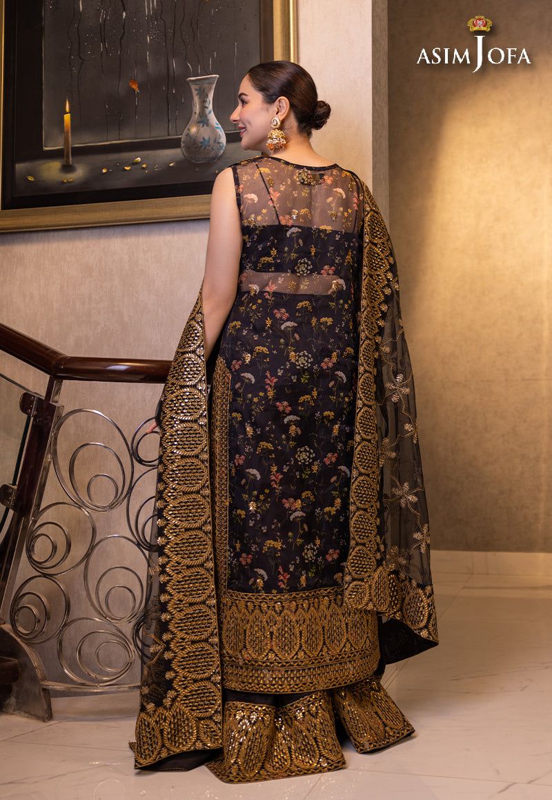 ASIM JOFA LUXUR PRET AJHJ-23 STITCHED - Riwayat-e-khas
