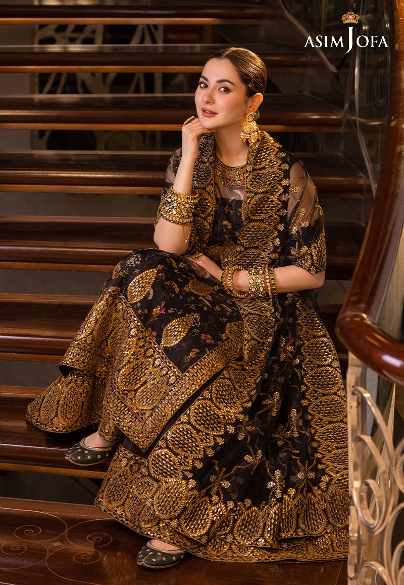 ASIM JOFA LUXUR PRET AJHJ-23 STITCHED - Riwayat-e-khas