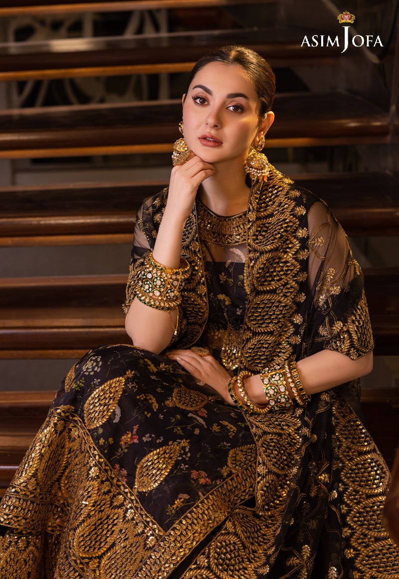 ASIM JOFA LUXUR PRET AJHJ-23 STITCHED - Riwayat-e-khas