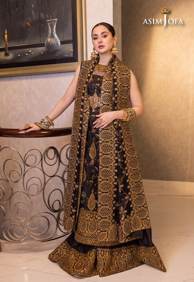 ASIM JOFA LUXUR PRET AJHJ-23 STITCHED - Riwayat-e-khas