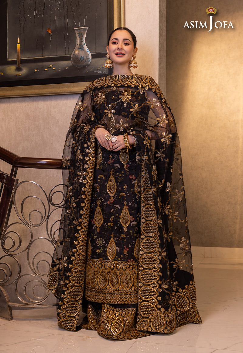 ASIM JOFA LUXUR PRET AJHJ-23 STITCHED - Riwayat-e-khas