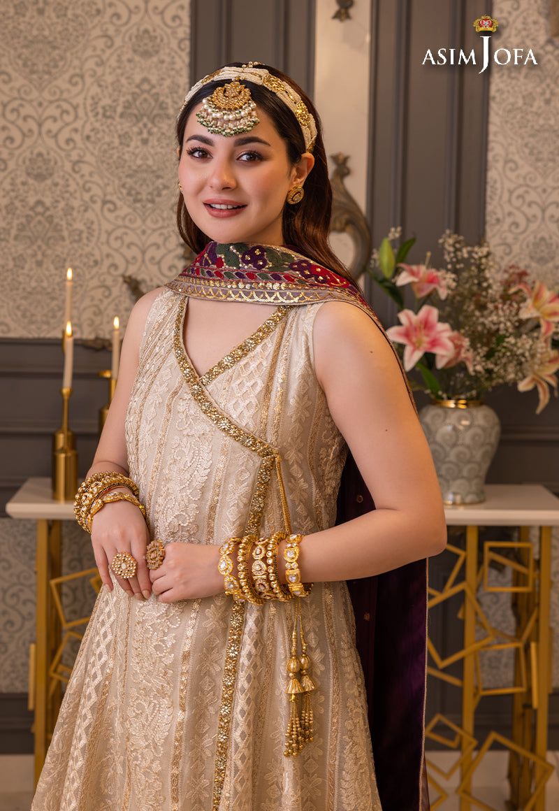 ASIM JOFA LUXUR PRET AJHJ-24 STITCHED - Riwayat-e-khas