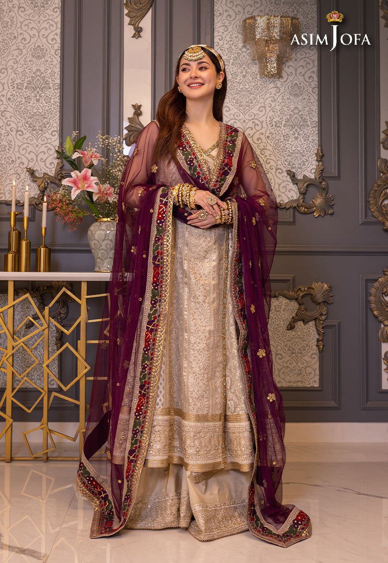 ASIM JOFA LUXUR PRET AJHJ-24 STITCHED - Riwayat-e-khas