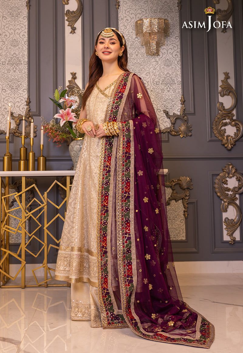 ASIM JOFA LUXUR PRET AJHJ-24 STITCHED - Riwayat-e-khas