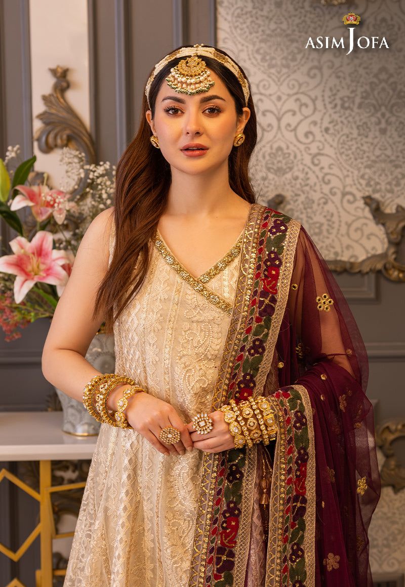 ASIM JOFA LUXUR PRET AJHJ-24 STITCHED - Riwayat-e-khas