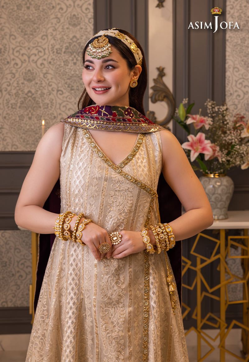ASIM JOFA LUXUR PRET AJHJ-24 STITCHED - Riwayat-e-khas