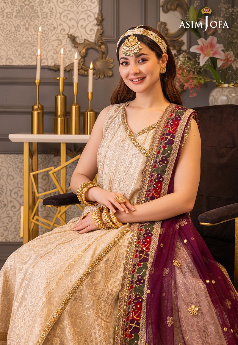 ASIM JOFA LUXUR PRET AJHJ-24 STITCHED - Riwayat-e-khas