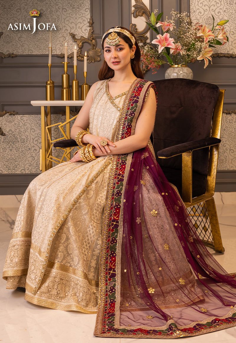 ASIM JOFA LUXUR PRET AJHJ-24 STITCHED - Riwayat-e-khas