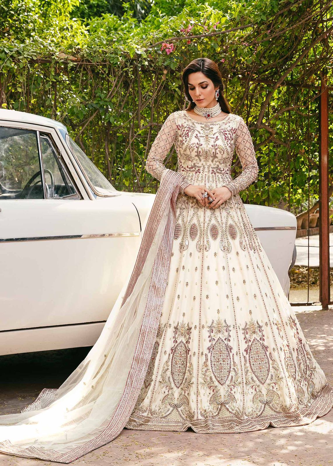 AKBAR ASLAM FAY U-1478 LAYALI COLLECTION UNSTITCHED - Riwayat-e-khas