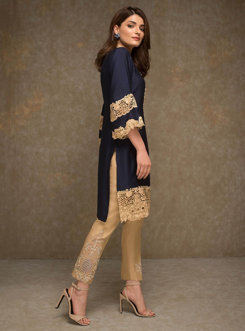Zainab Chottani | Luxury Pret | MAJESTIC MAZARINE