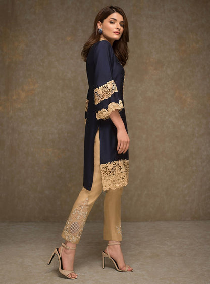 Zainab Chottani | Luxury Pret | MAJESTIC MAZARINE