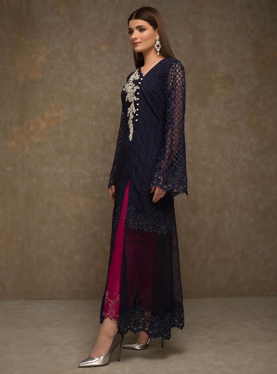Zainab Chottani | Luxury Pret | CELESTIAL BLUE
