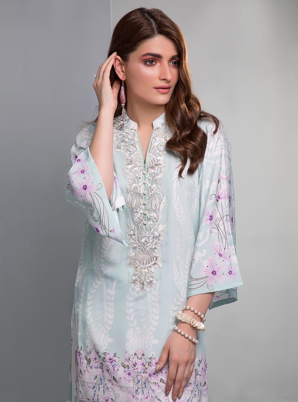 Zainab Chottani | Casual Pret | MINT FROST