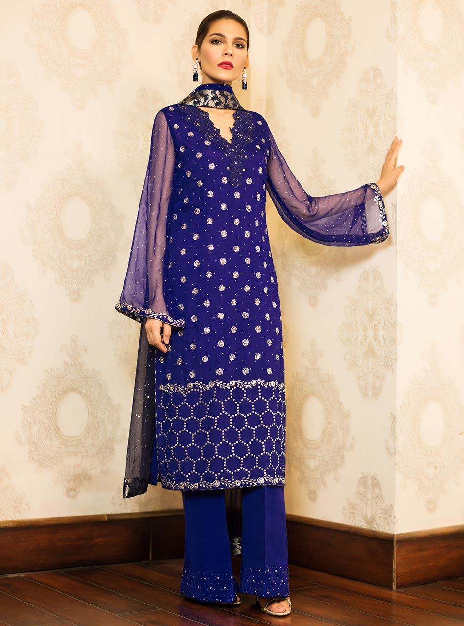 Zainab Chottani | Semi Formals | LAPIS LAZULI