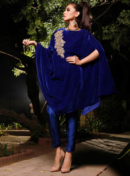 Zainab Chottani | Luxury Pret | ULTRAMARINE BLEU