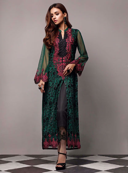 Zainab Chottani | Luxury Pret | EMERALD ELEGANCE