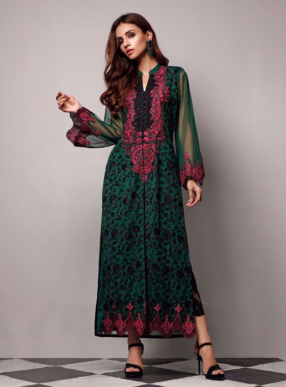 Zainab Chottani | Luxury Pret | EMERALD ELEGANCE