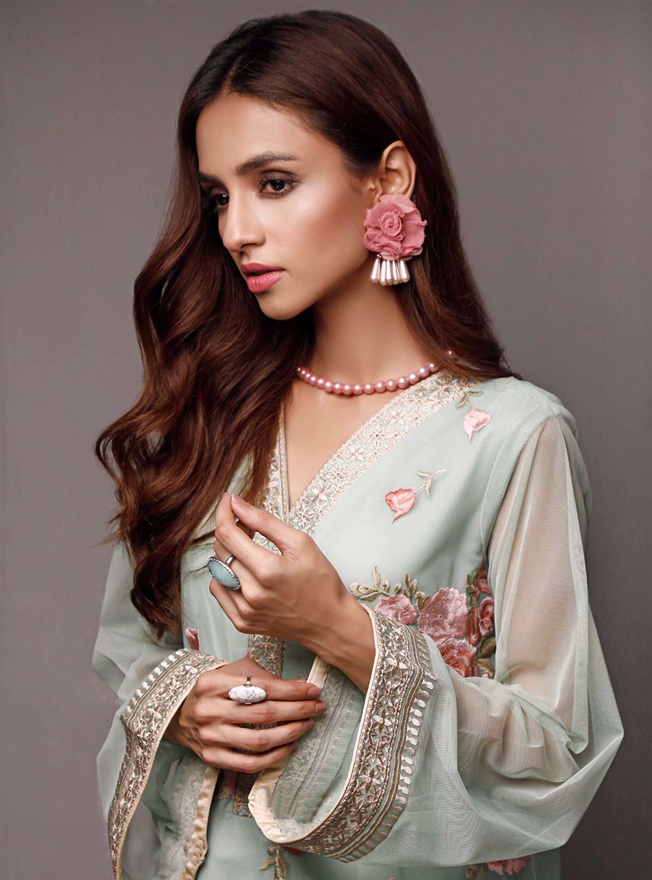 Zainab Chottani | Luxury Pret | CHRYSOLITE ROSE