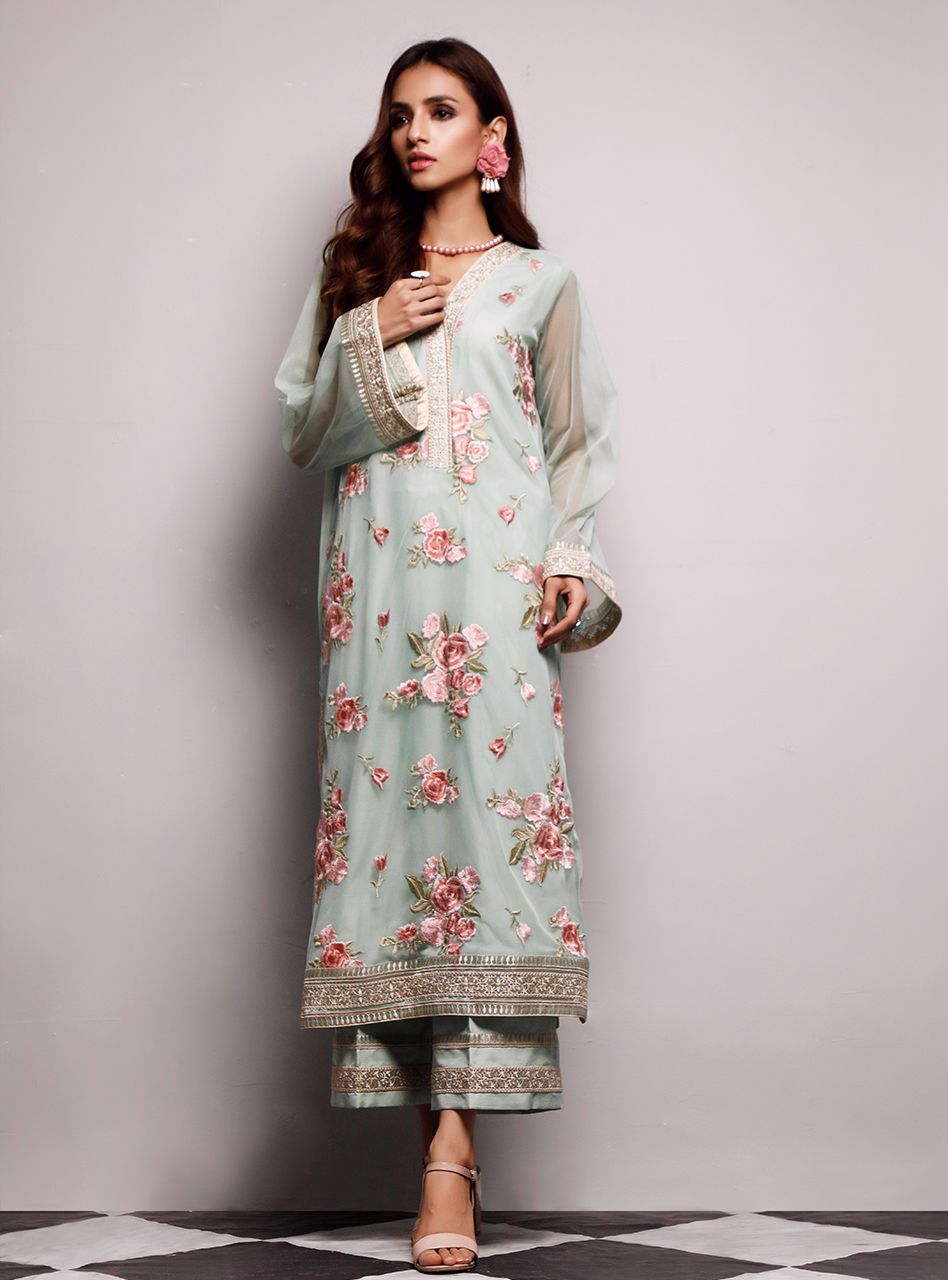 Zainab Chottani | Luxury Pret | CHRYSOLITE ROSE