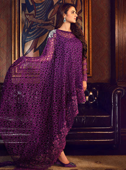 Zainab Chottani | Luxury Pret | ROYALE PURPLE
