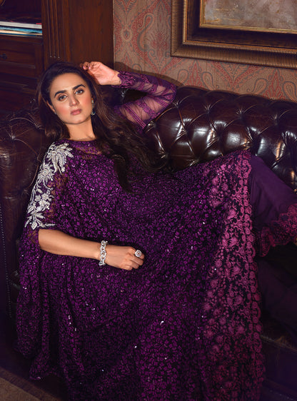 Zainab Chottani | Luxury Pret | ROYALE PURPLE