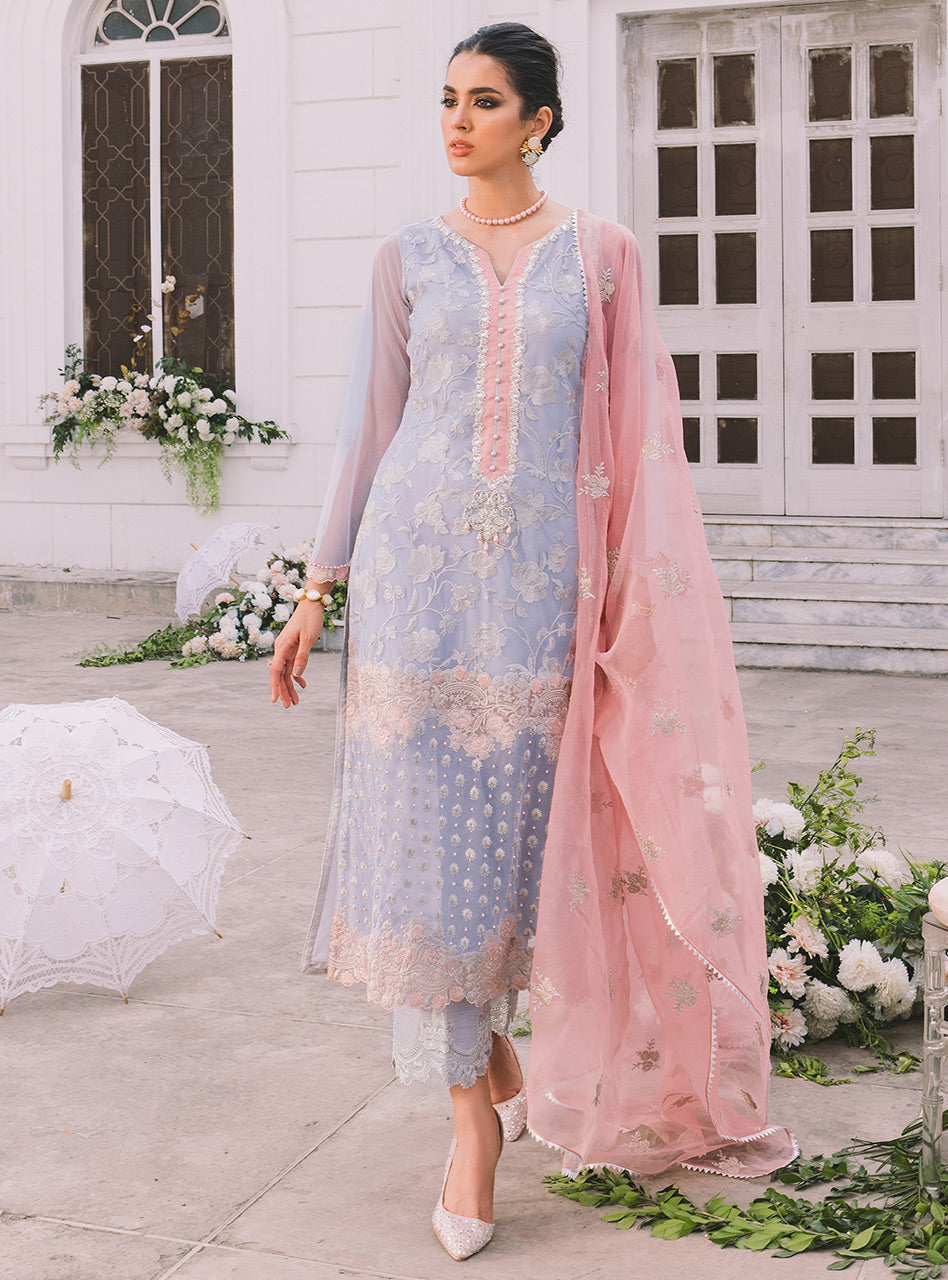 Zainab Chottani | Luxury Pret | BLUSH GRAPHITE