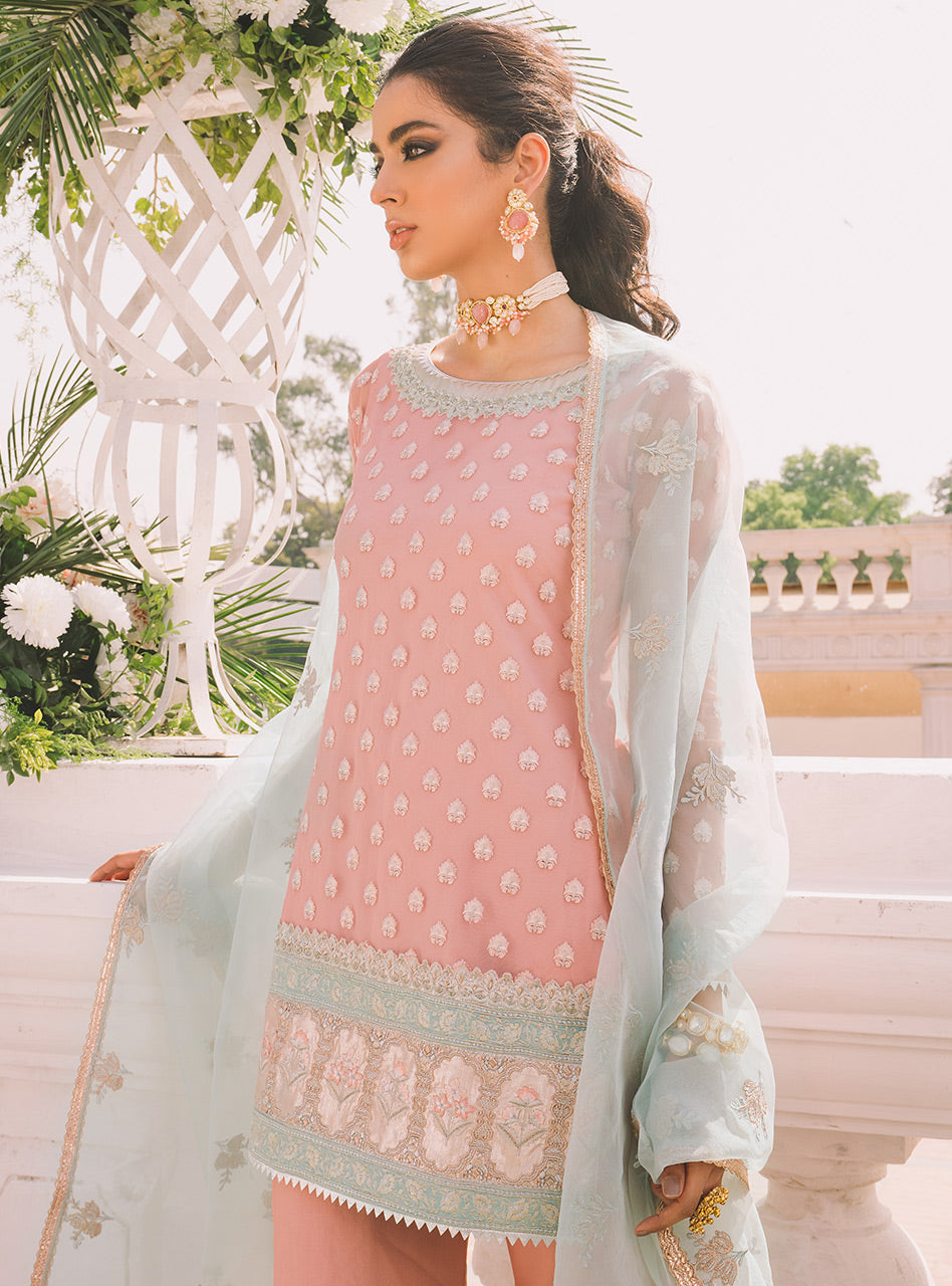 Zainab Chottani | Semi Formals | BLUSHING QUARTZ