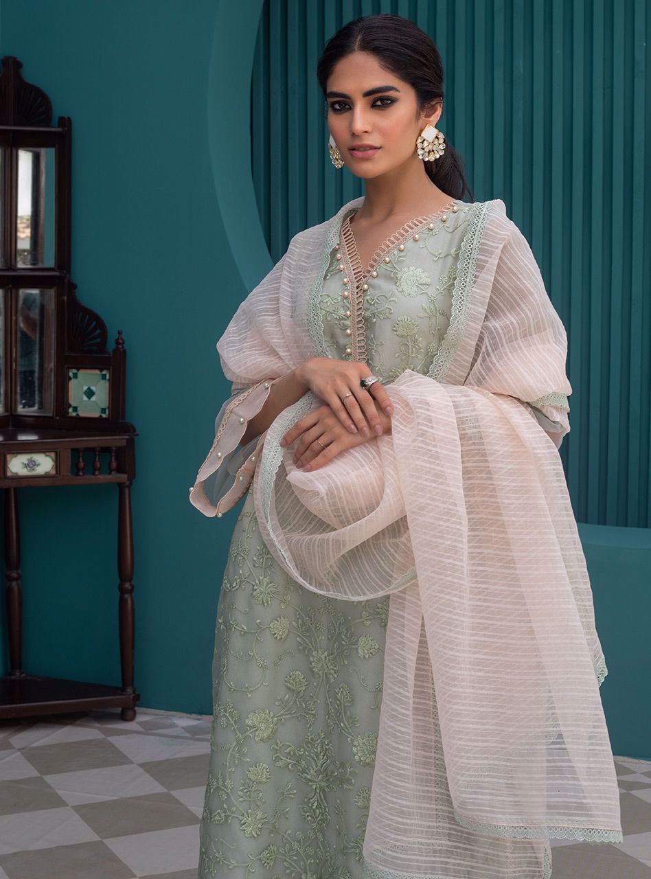 Zainab Chottani | Luxury Pret | MOROCCAN MINT