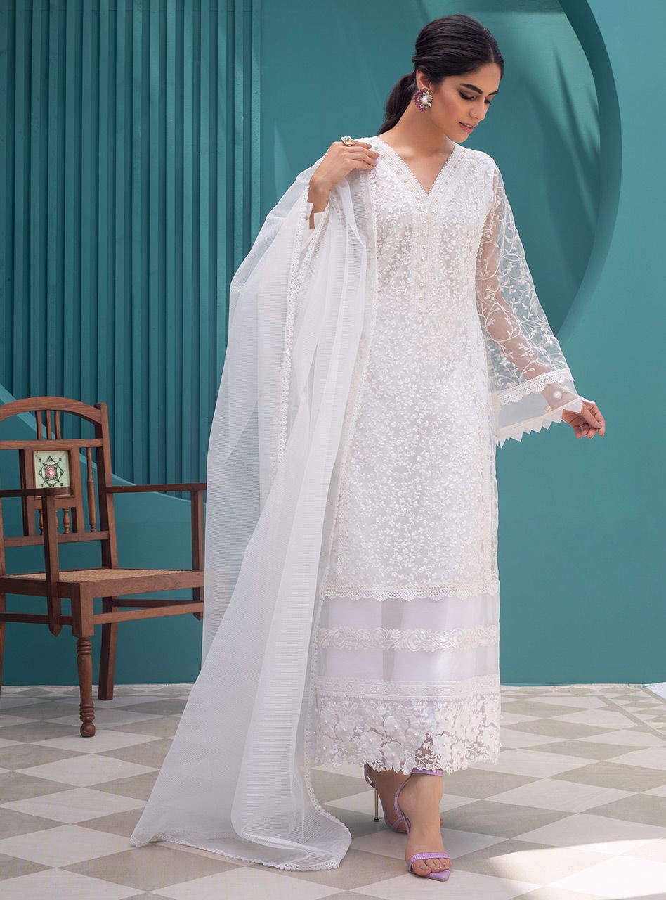 Zainab Chottani | Luxury Pret | PRISTINE WHITE