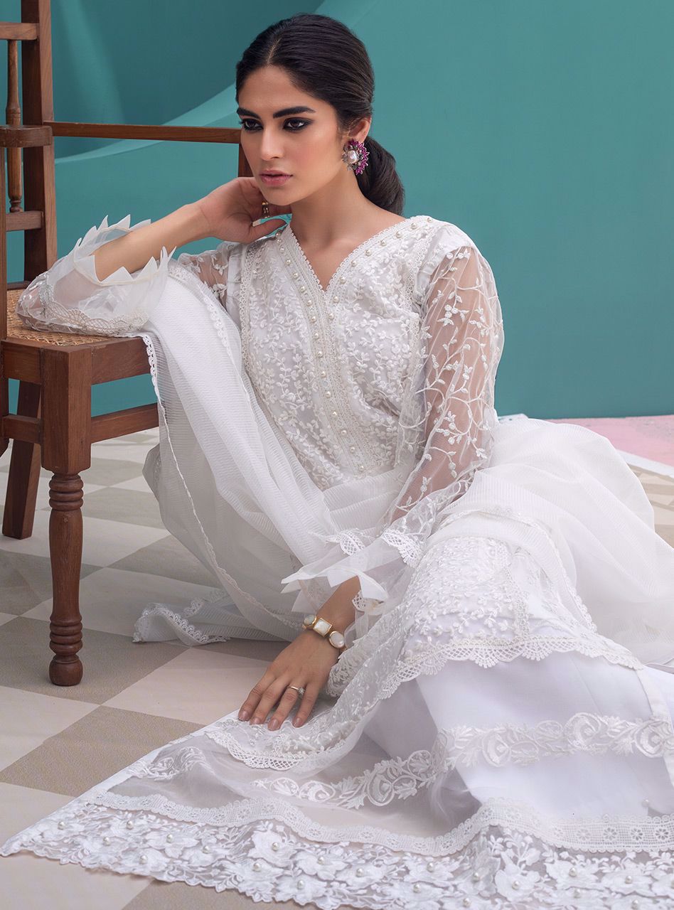 Zainab Chottani | Luxury Pret | PRISTINE WHITE