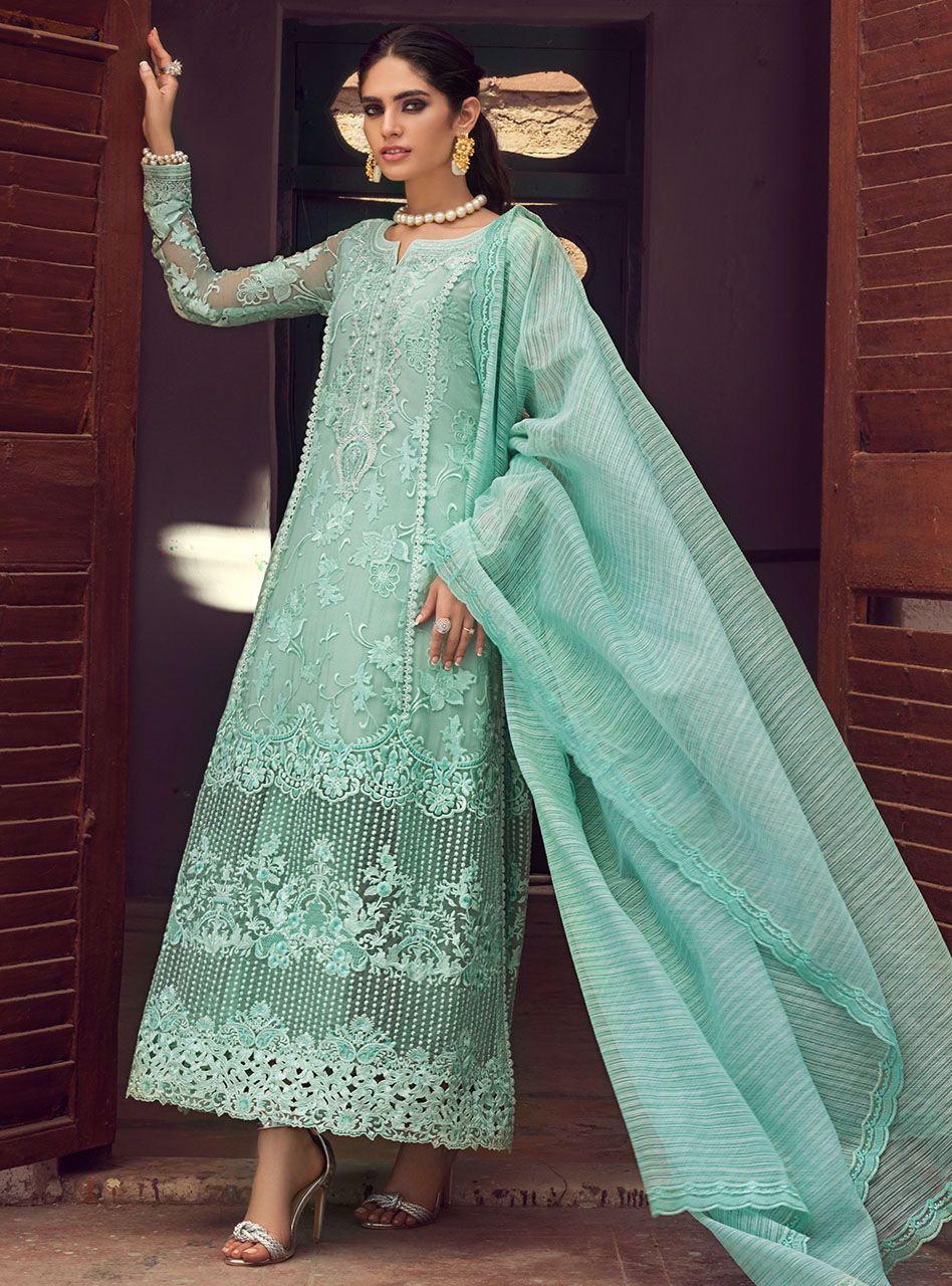 Zainab Chottani | Luxury Pret | AQUA GLORY