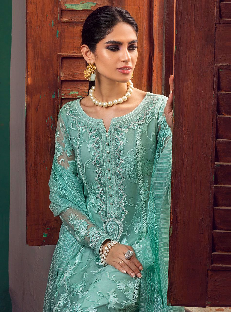 Zainab Chottani | Luxury Pret | AQUA GLORY