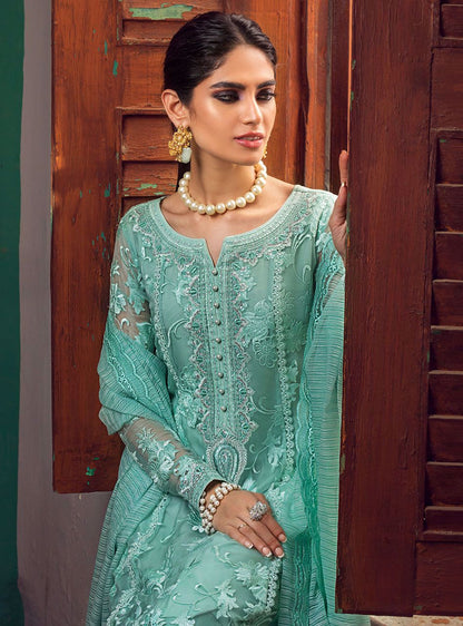 Zainab Chottani | Luxury Pret | AQUA GLORY