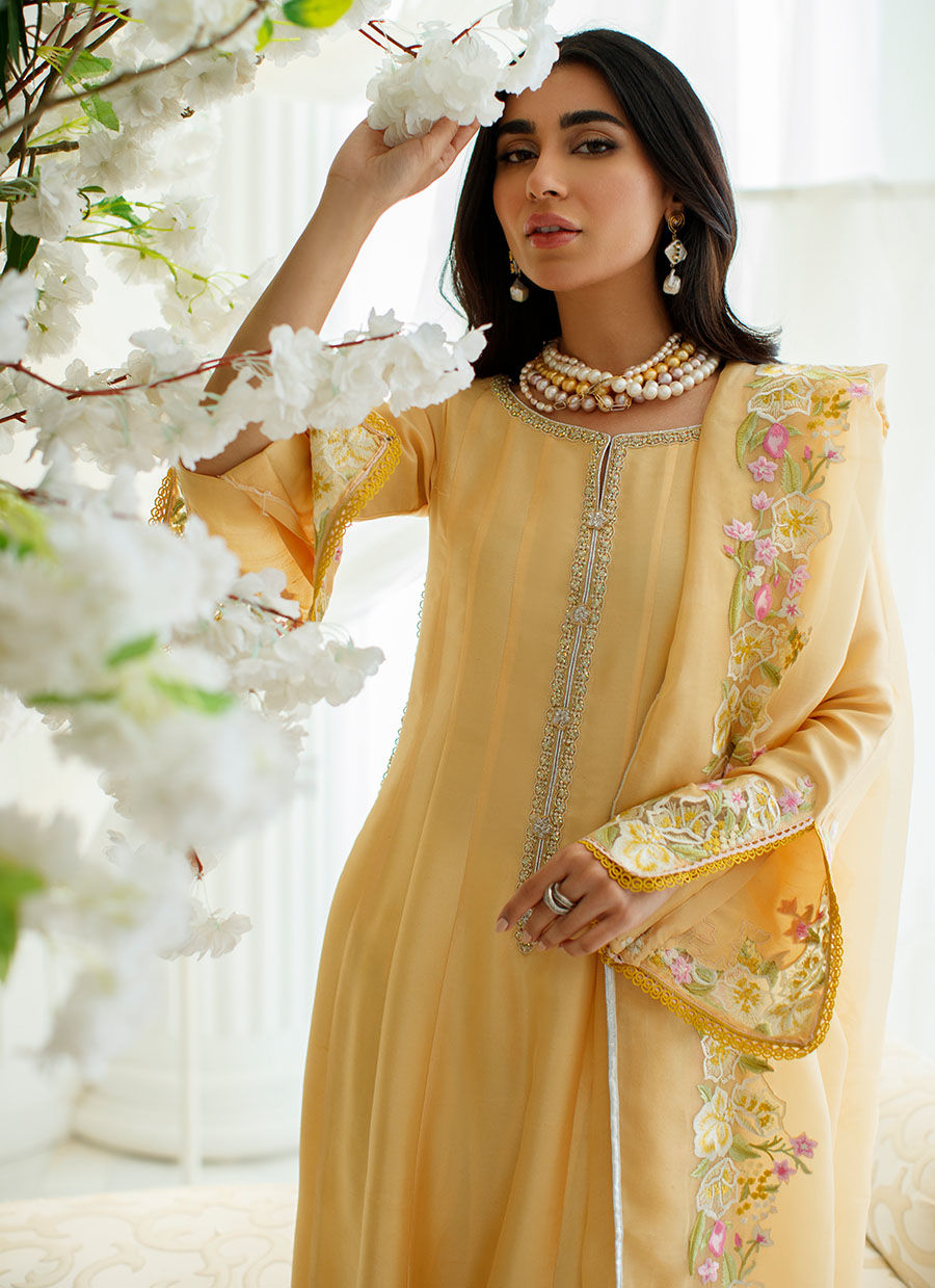 Farah Talib Aziz | Designer Picks 24 | MIMOSA SHIRT AND DUPATTA