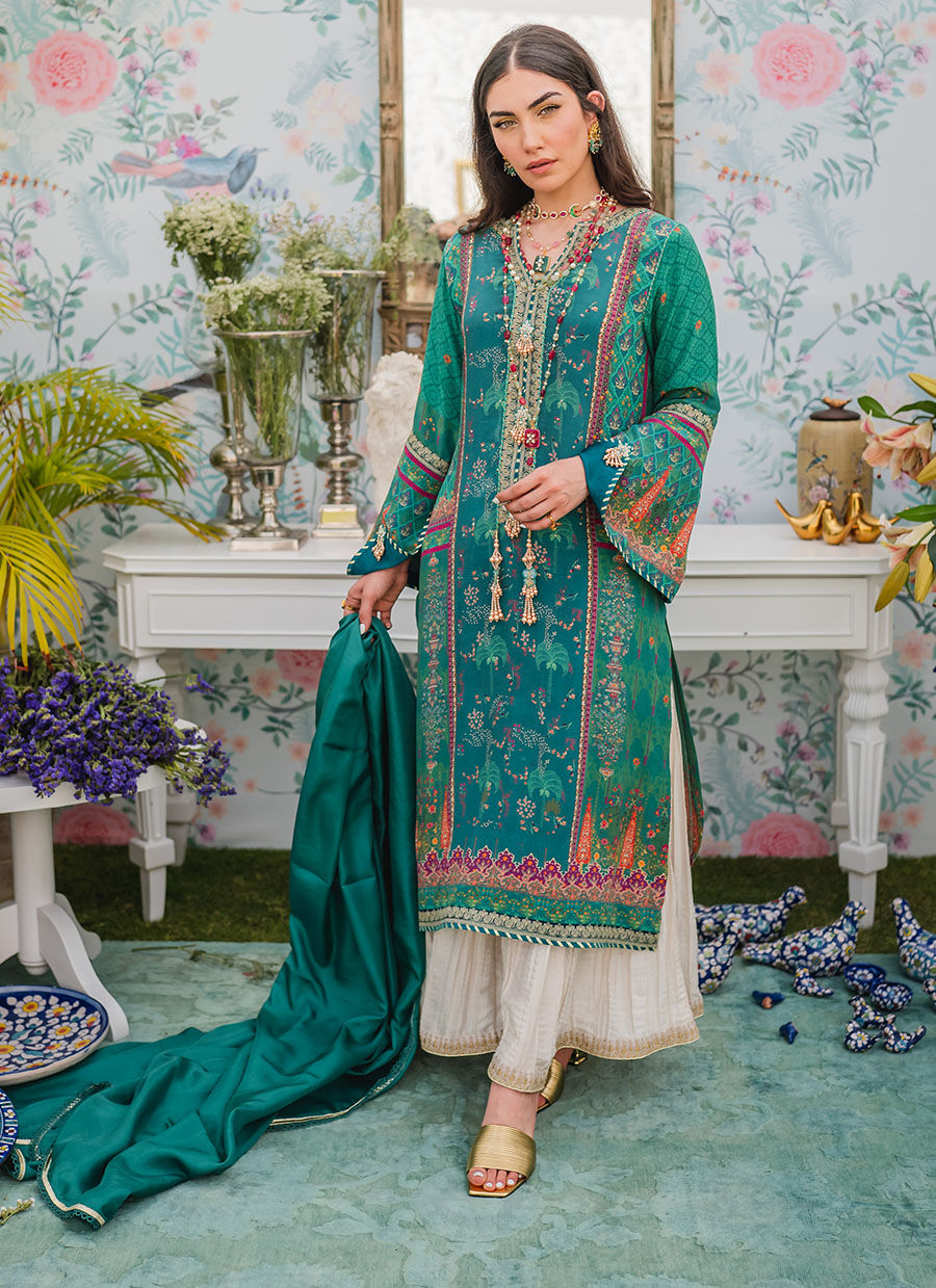Farah Talib Aziz | Designer Picks 24 | JUNEBERRY SHIRT AND DUPATTA