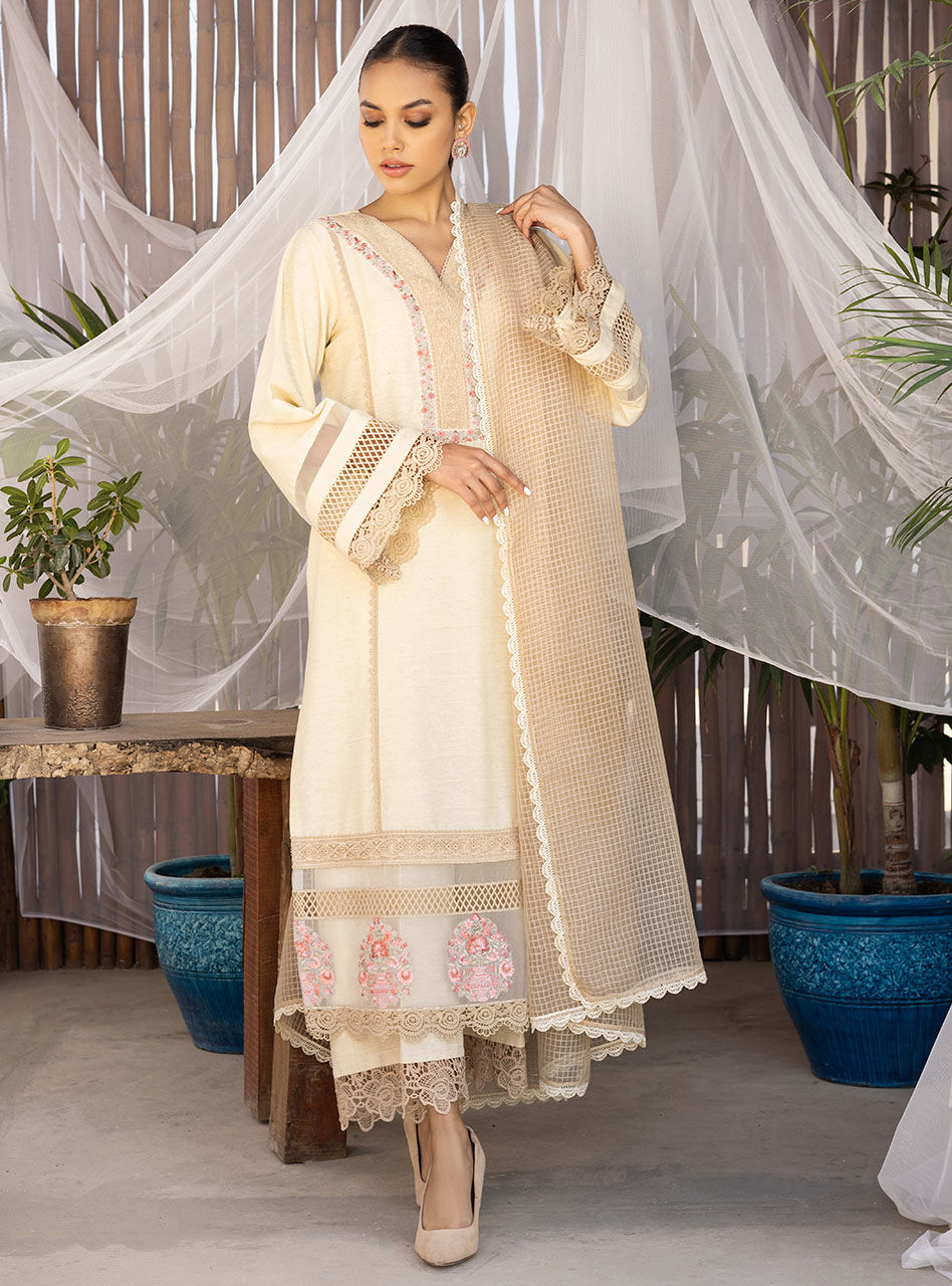Zainab Chottani | Luxury Pret | IVORY OPAL