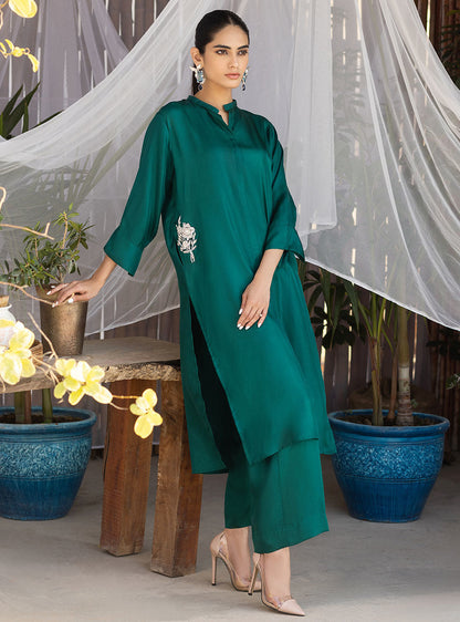 Zainab Chottani | Luxury Pret | EMERALD SAGE