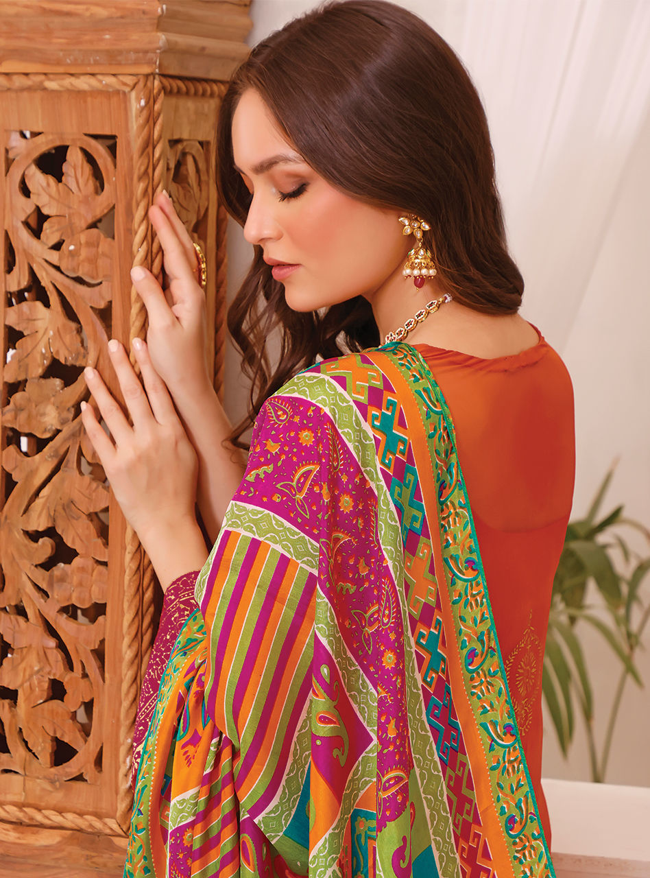 Zainab Chottani | Luxury Pret | FIESTA ROUGE