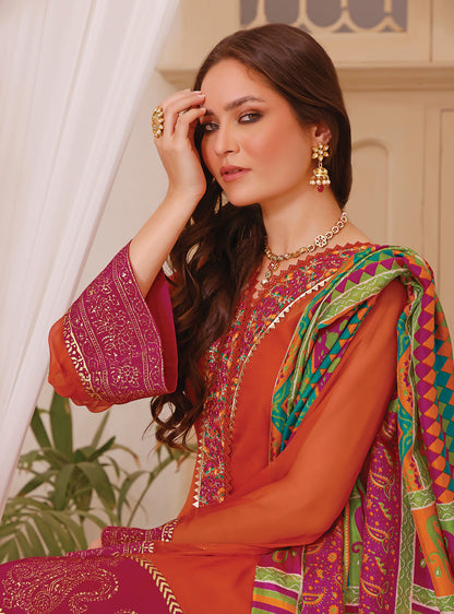 Zainab Chottani | Luxury Pret | FIESTA ROUGE