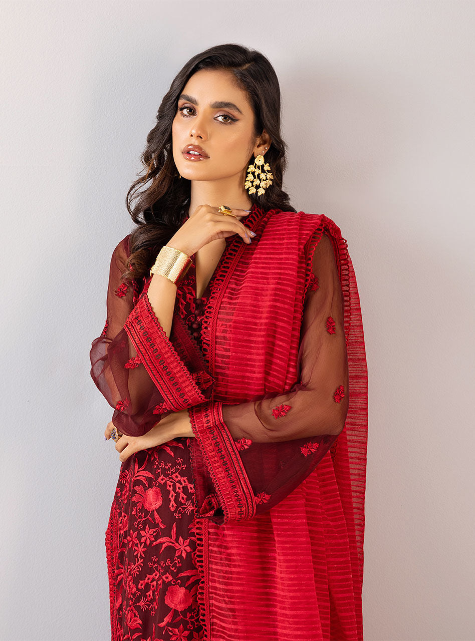 Zainab Chottani | Luxury Pret | RED FLAMINGO