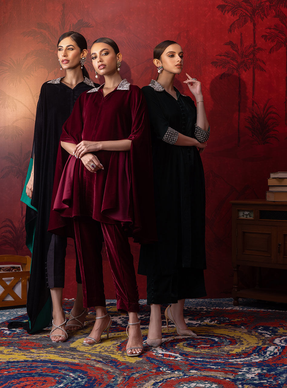 Zainab Chottani | Luxury Pret | BLACK NOA